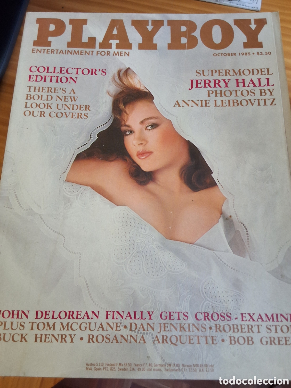 Zeitschriften: Playboy americano mensual revista erotica desnudos mujeres 1985/10 Cynhia Brimhall Sherry Arnett