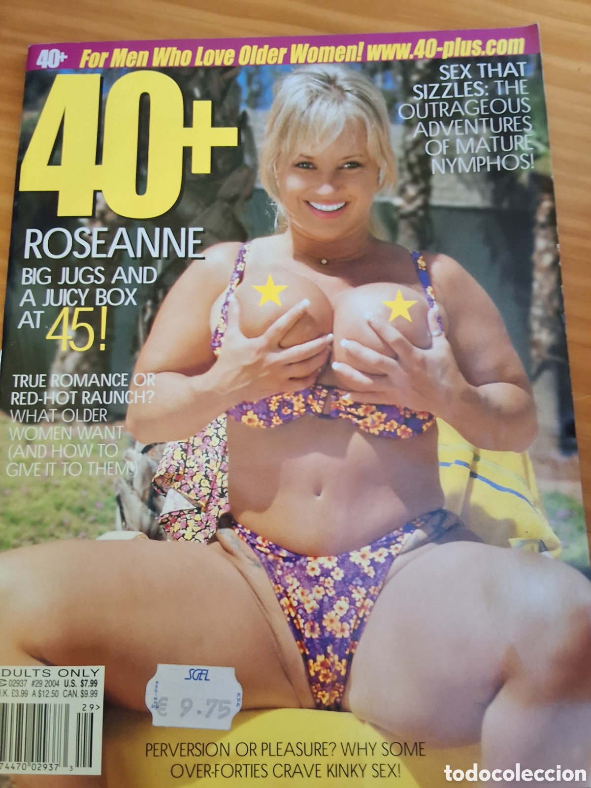 Zeitschriften: 40 + revista erotica americana desnudos mujeres maduras 2004/29 Roseanne