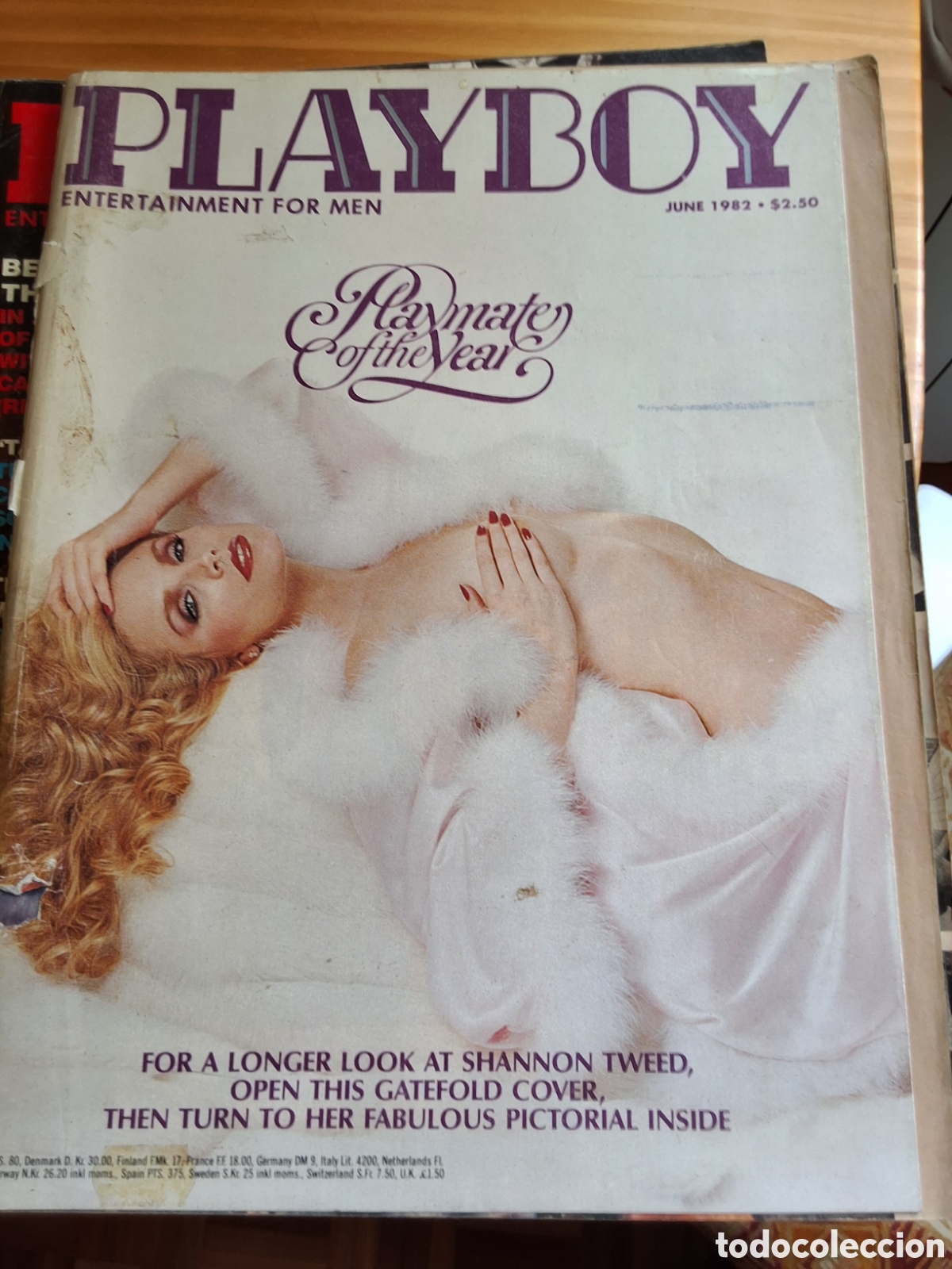 Zeitschriften: Playboy americano mensual revista erotica desnudos mujeres 1982/6 Lourdes Kananimanu
