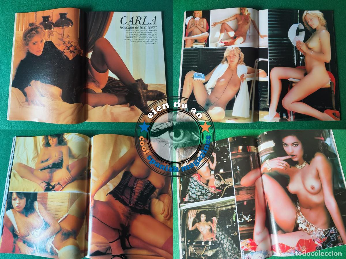 Zeitschriften: Revista er&oacute;tica # 5 / 1985 con 4 reportajes: CARLA, BRIGITTE, BIANCA y MARIA ~ Ver fotos