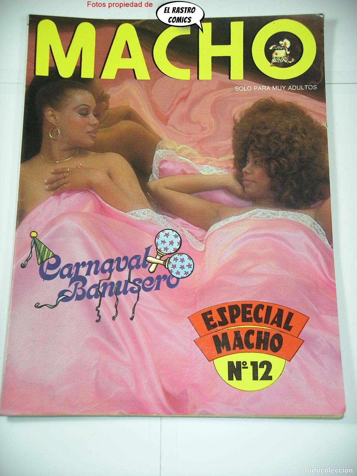 Zeitschriften: Macho especial n&ordm; 12, Hermanos Calatrava, Luis Cuenca, Andr&eacute;s Pajares, adultos, erotico