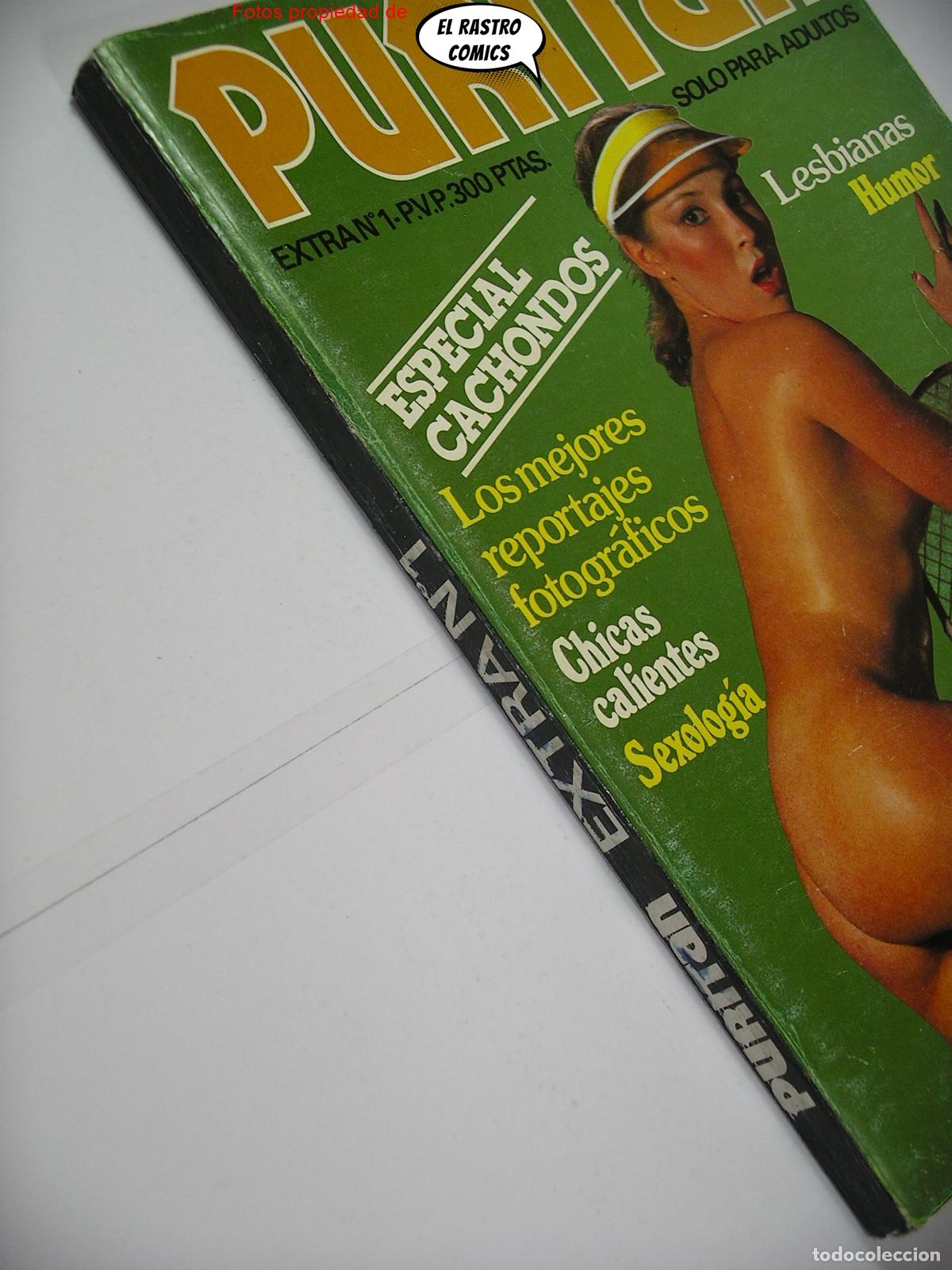 Zeitschriften: Puritan EXTRA 1 uno, con los n&ordm; 1, 2 y 3, a&ntilde;o 1980, banda Tequila subida de tono, adultos, erotico