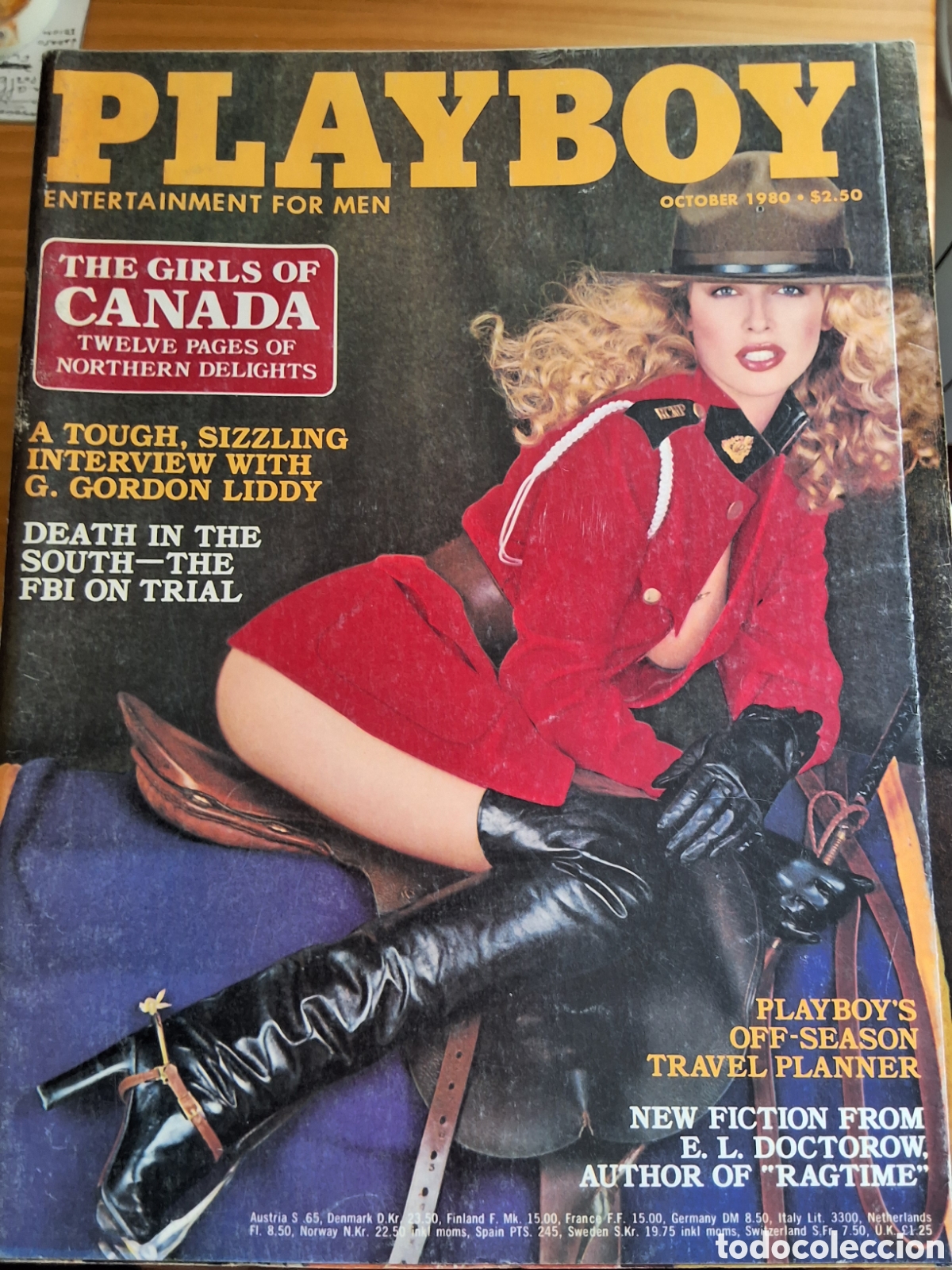 Journals: Playboy americano mensual revista erotica desnudos mujeres 1980/10 Mardi Jaquet