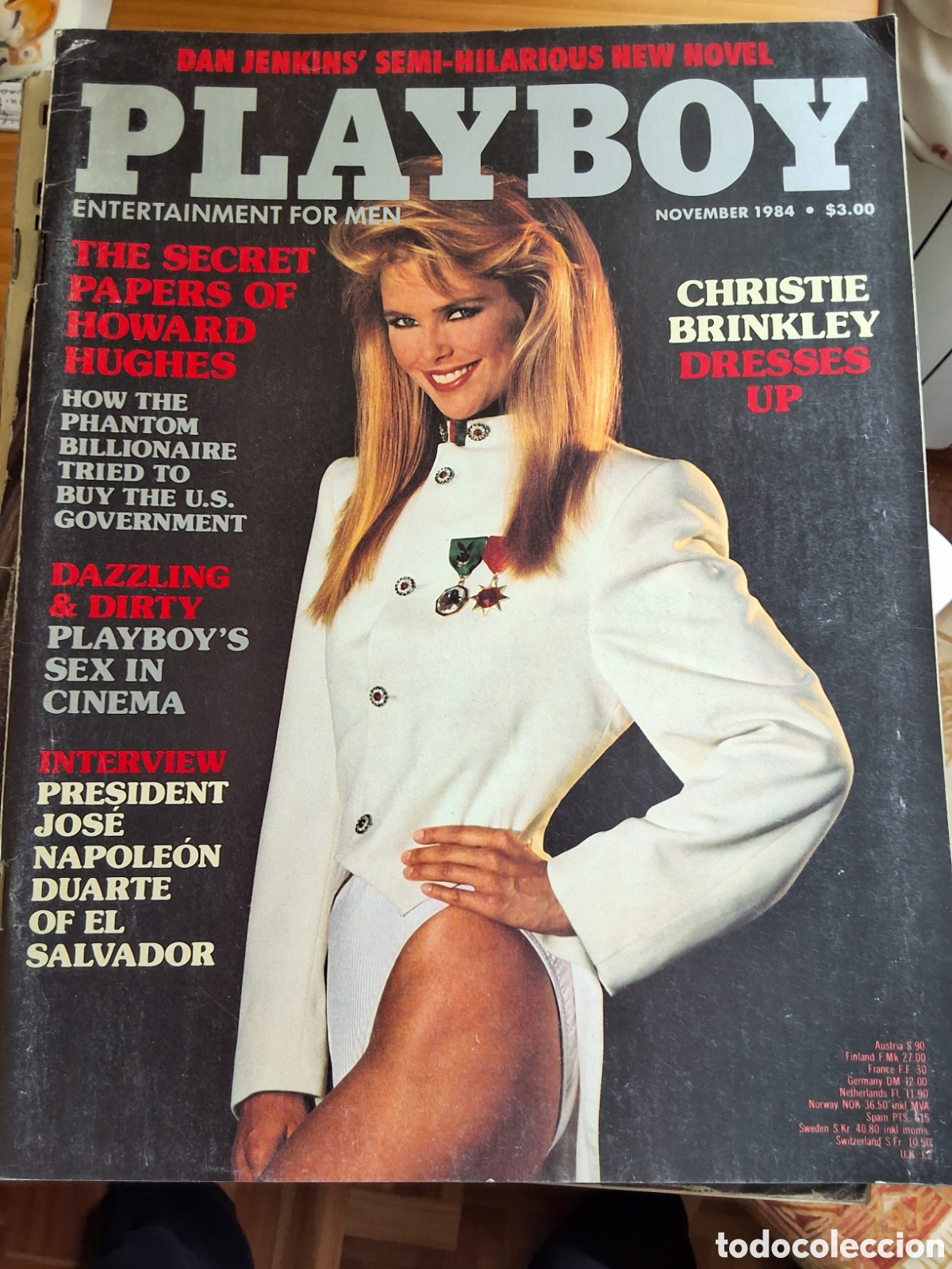 Zeitschriften: Playboy americano mensual revista erotica desnudos mujeres 1984/11 Roberta Vazquez
