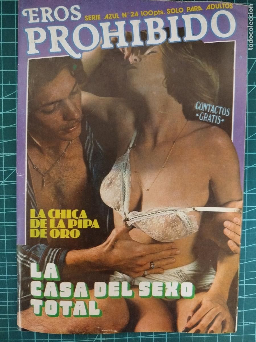 Revistas: REVISTA EROTICA EROS PROHIBIDO N&ordm; 24 SERIE AZUL. PORNO SOLO ADULTOS