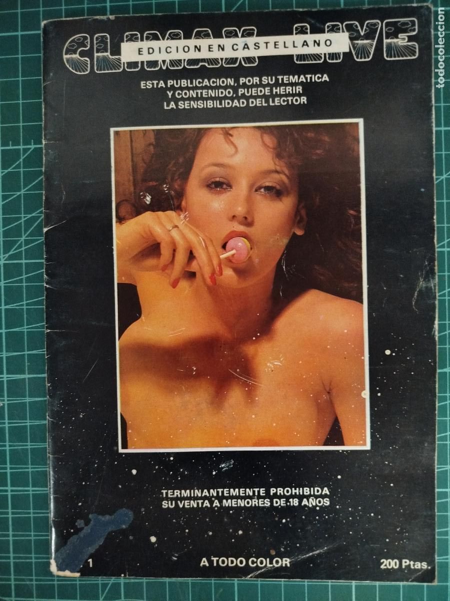 Revistas: REVISTA CLIMAX LIVE PORNO SOLO ADULTOS