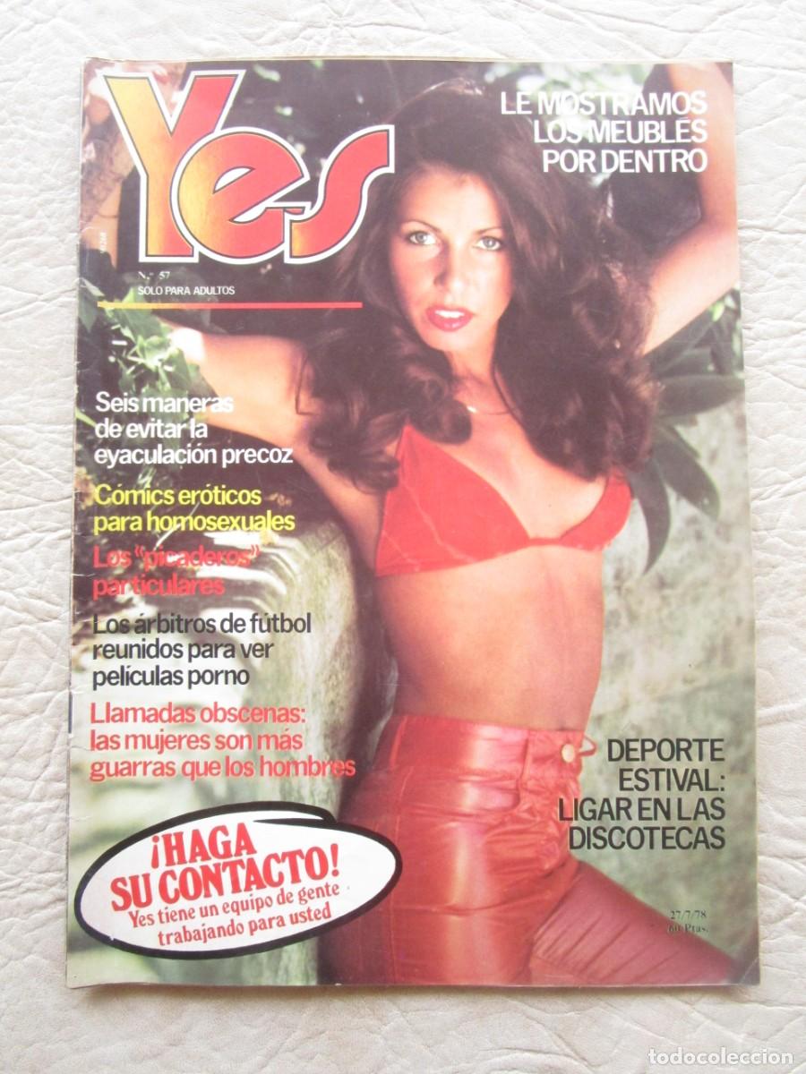Journals: revista erotica yes numero 57 a&ntilde;o 1978