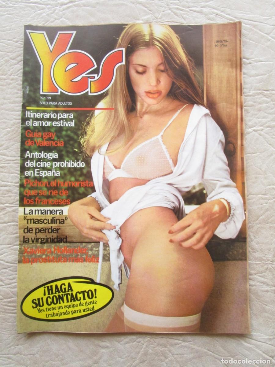Journals: revista erotica yes numero 59 a&ntilde;o 1978