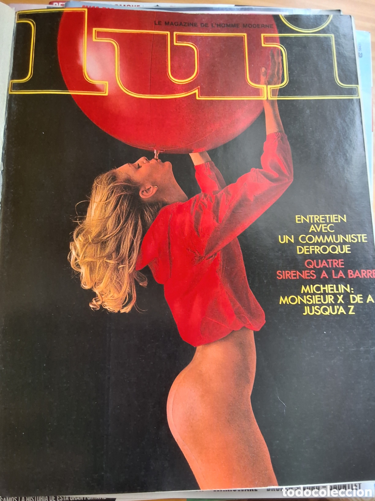 Journals: Lui revista erotica francesa desnudos mujeres n&uacute;mero 140 a&ntilde;o 1974