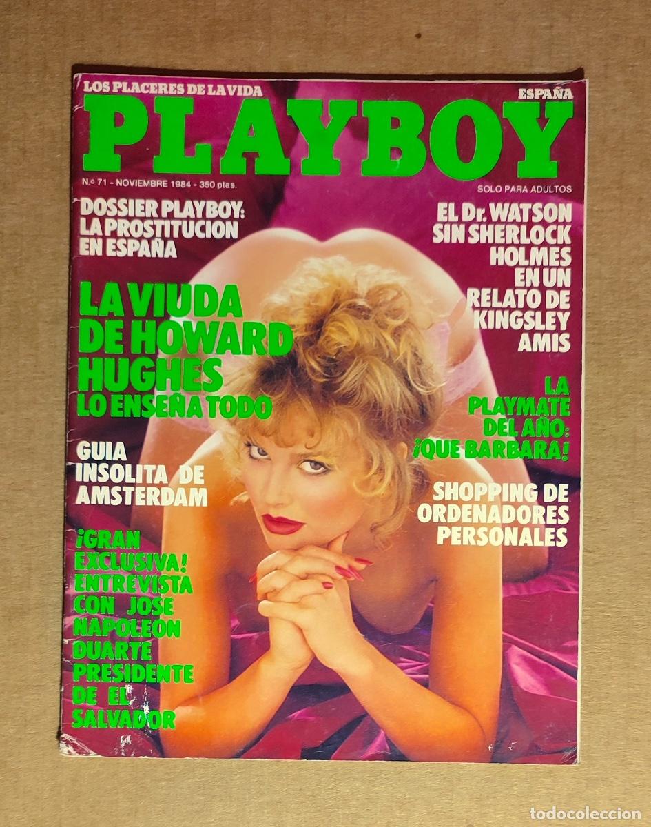 Journals: PLAYBOY 71 - NOVIEMBRE 1984 - TERRY MOORE-HUGHES - JOSE NAPOLEON DURANTE - MONTXO ALGORA