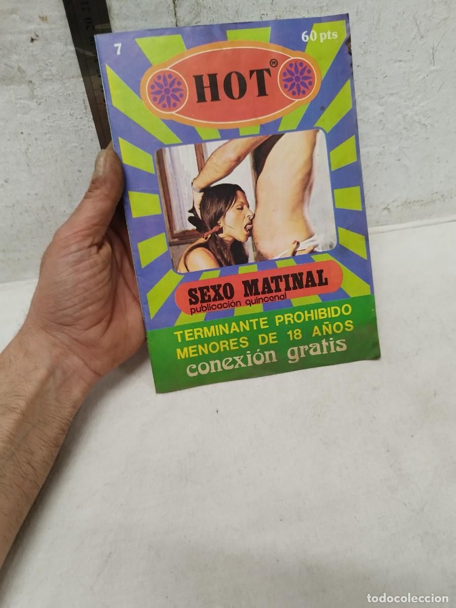 Magazines: Antigua revista Hot N&ordm;7, sexo matinal. Publicaci&oacute;n para adultos, erotico , porno.