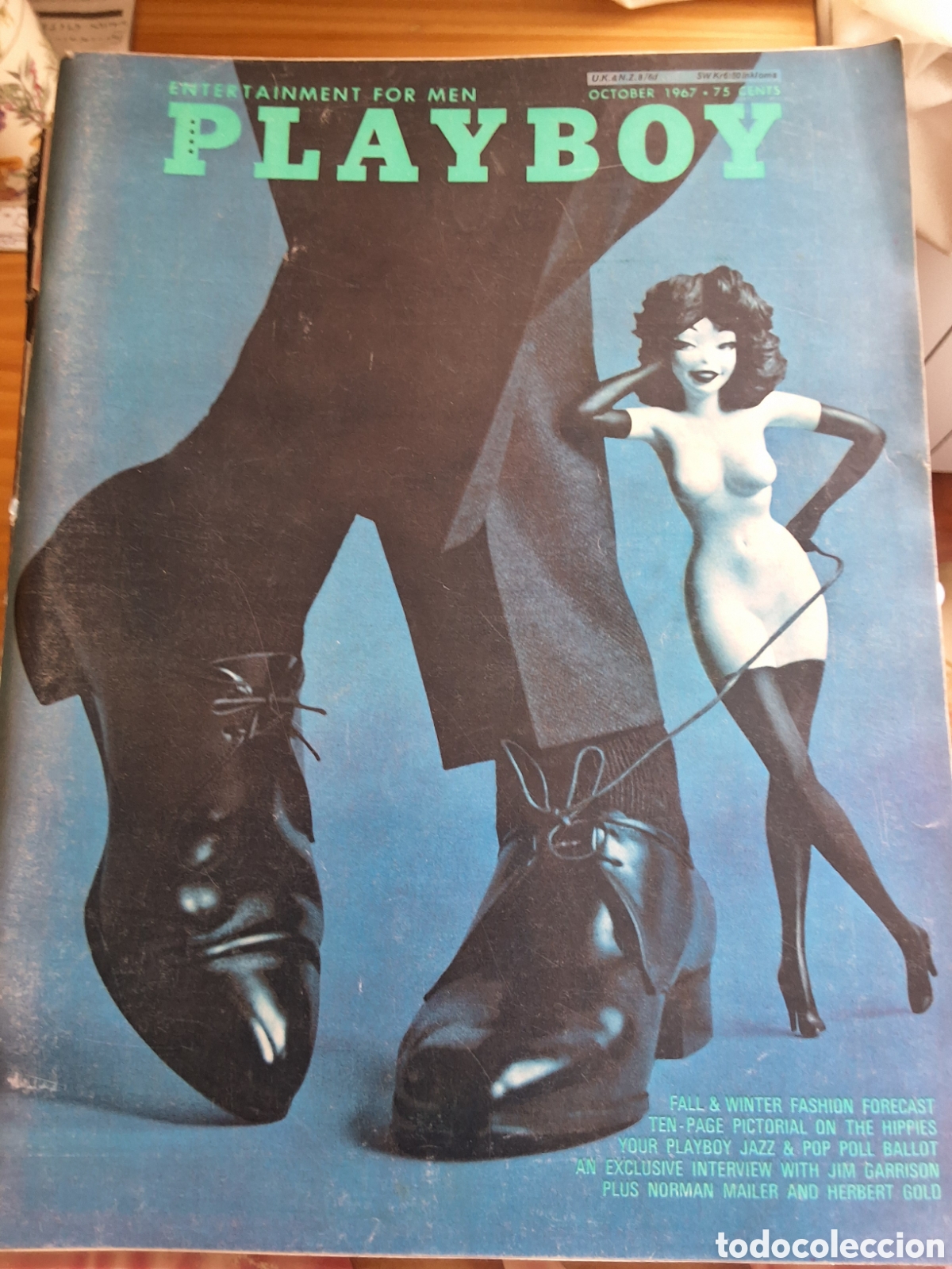 Magazines: Playboy americano mensual revista erotica desnudos mujeres 1967/10 Reagan Wilson