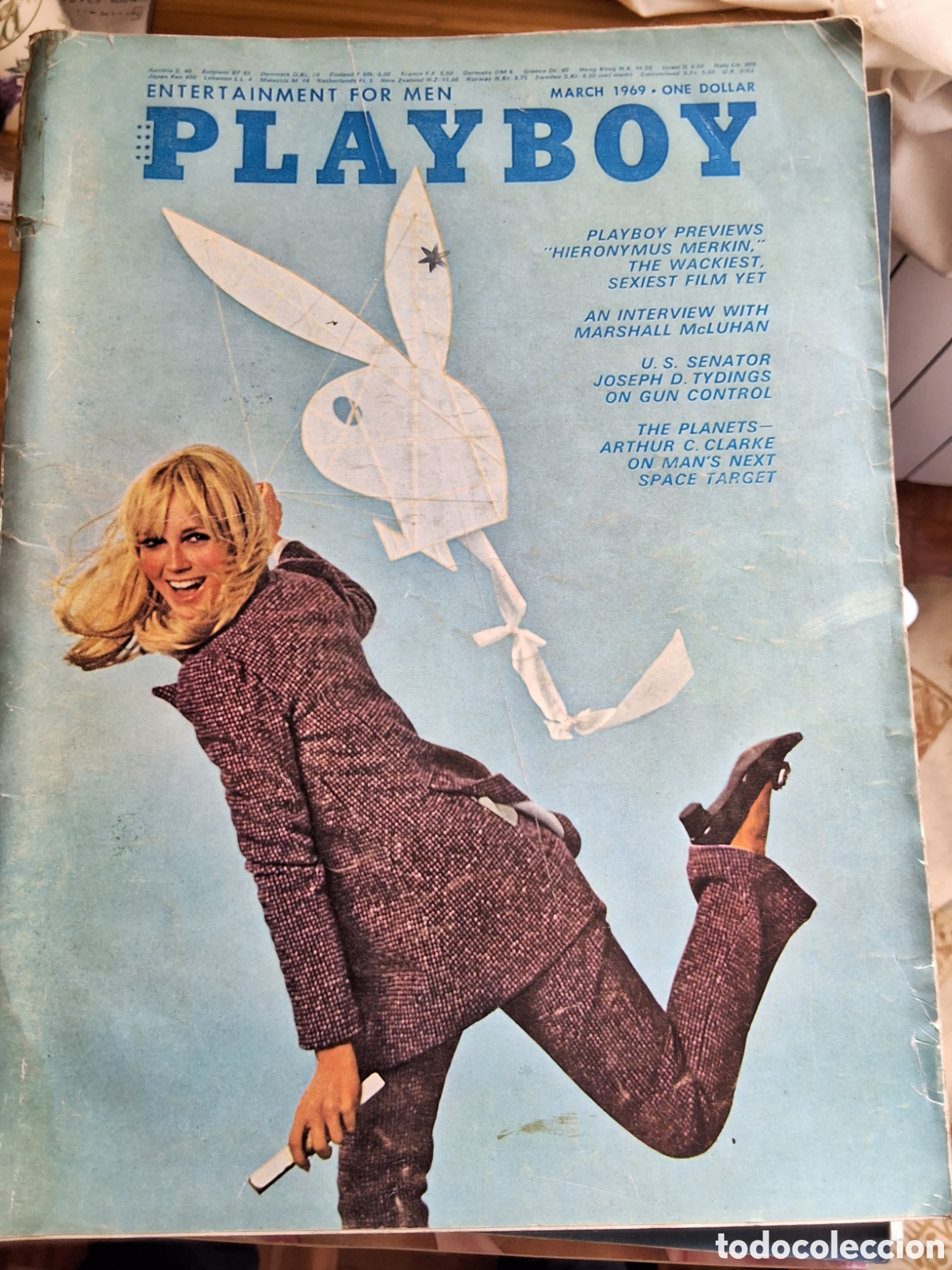 Magazines: Playboy americano mensual revista erotica desnudos mujeres 1969/3 Kathy McDonald