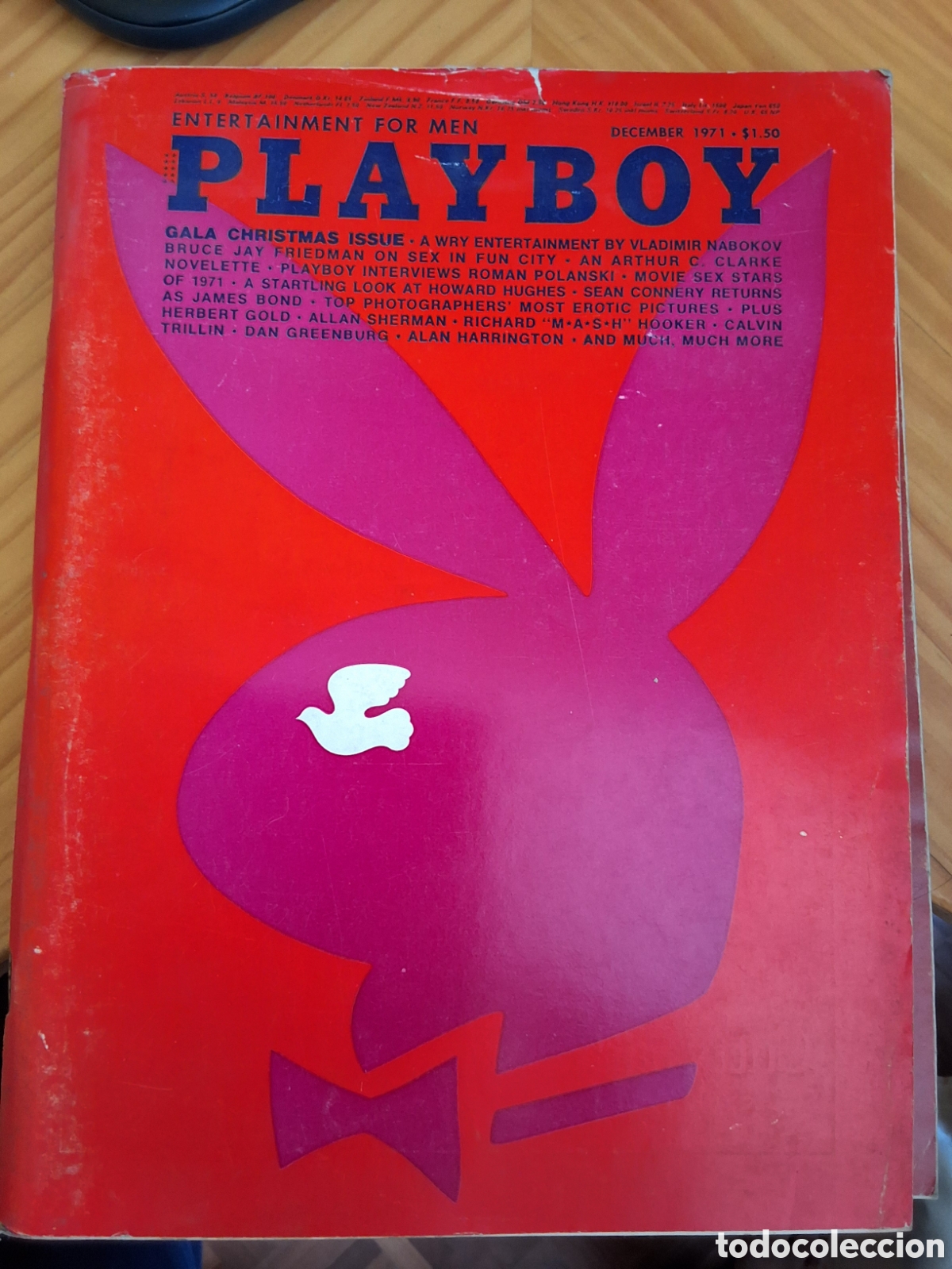 Magazines: Playboy americano mensual revista erotica desnudos mujeres 1971/12 Karen Christy
