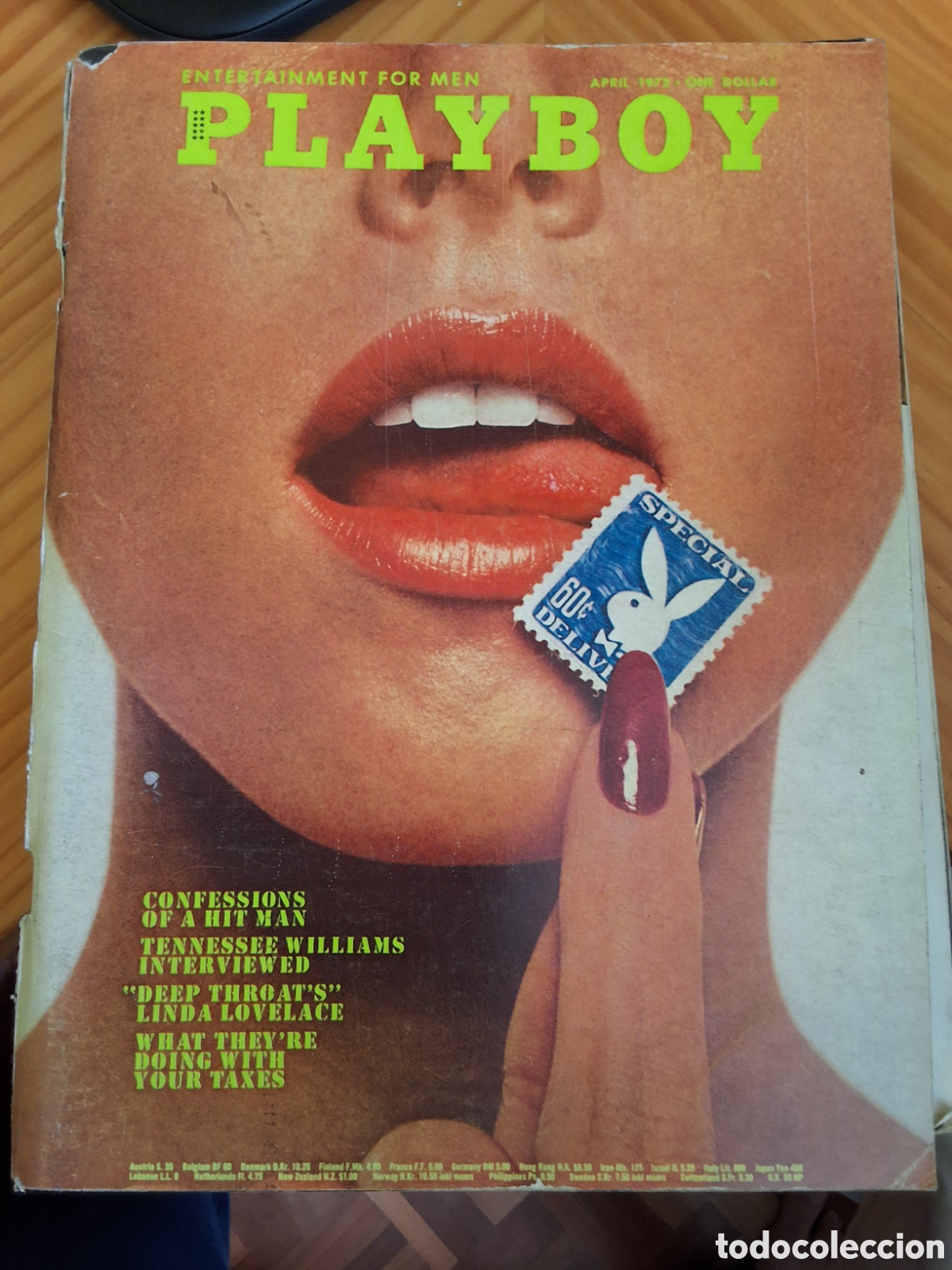 Magazines: Playboy americano mensual revista erotica desnudos mujeres 1973/4 Julie Woodson