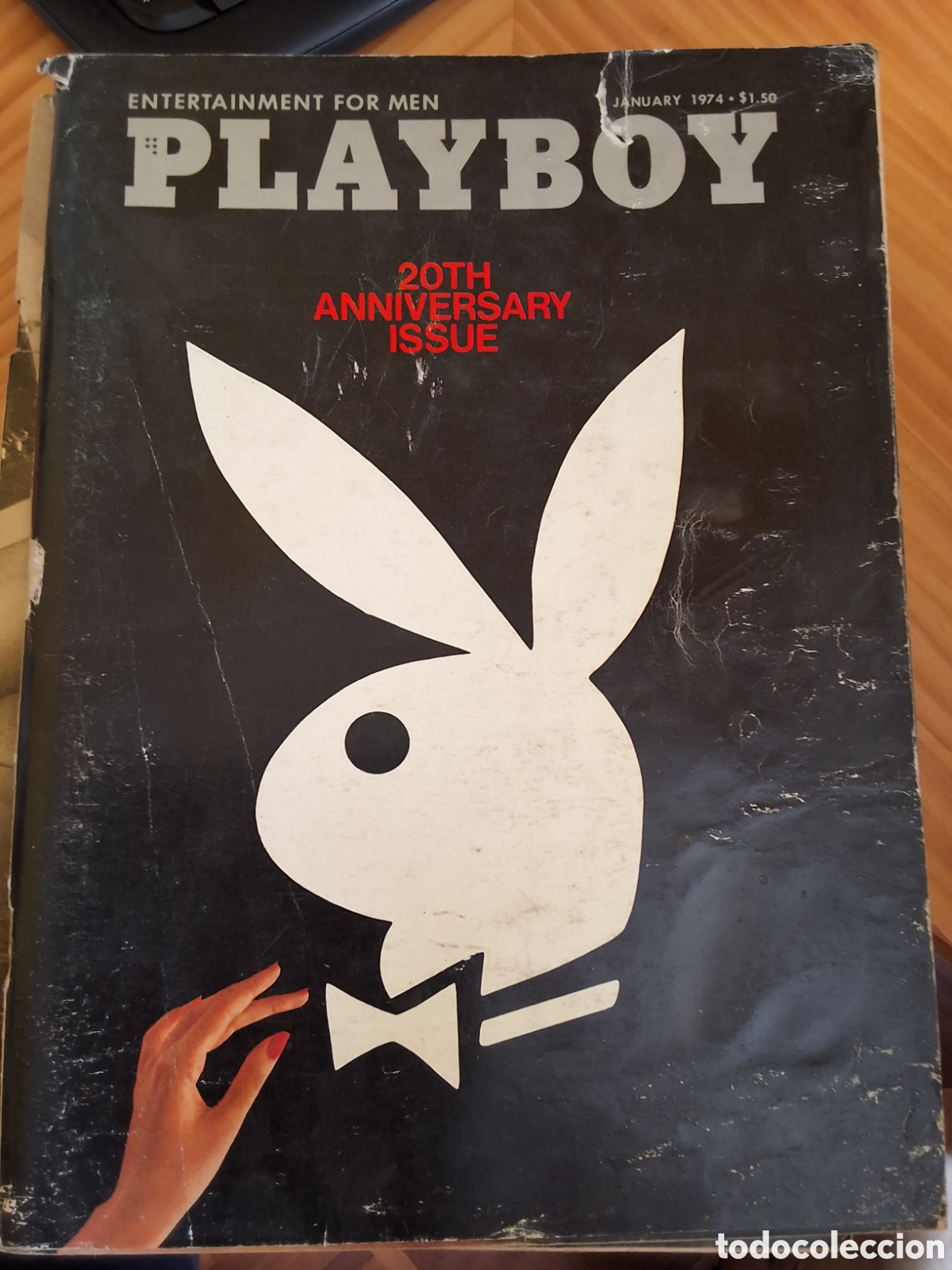 Magazines: Playboy americano mensual revista erotica desnudos mujeres 1974/1 aniversario 20 Nancy Cameron