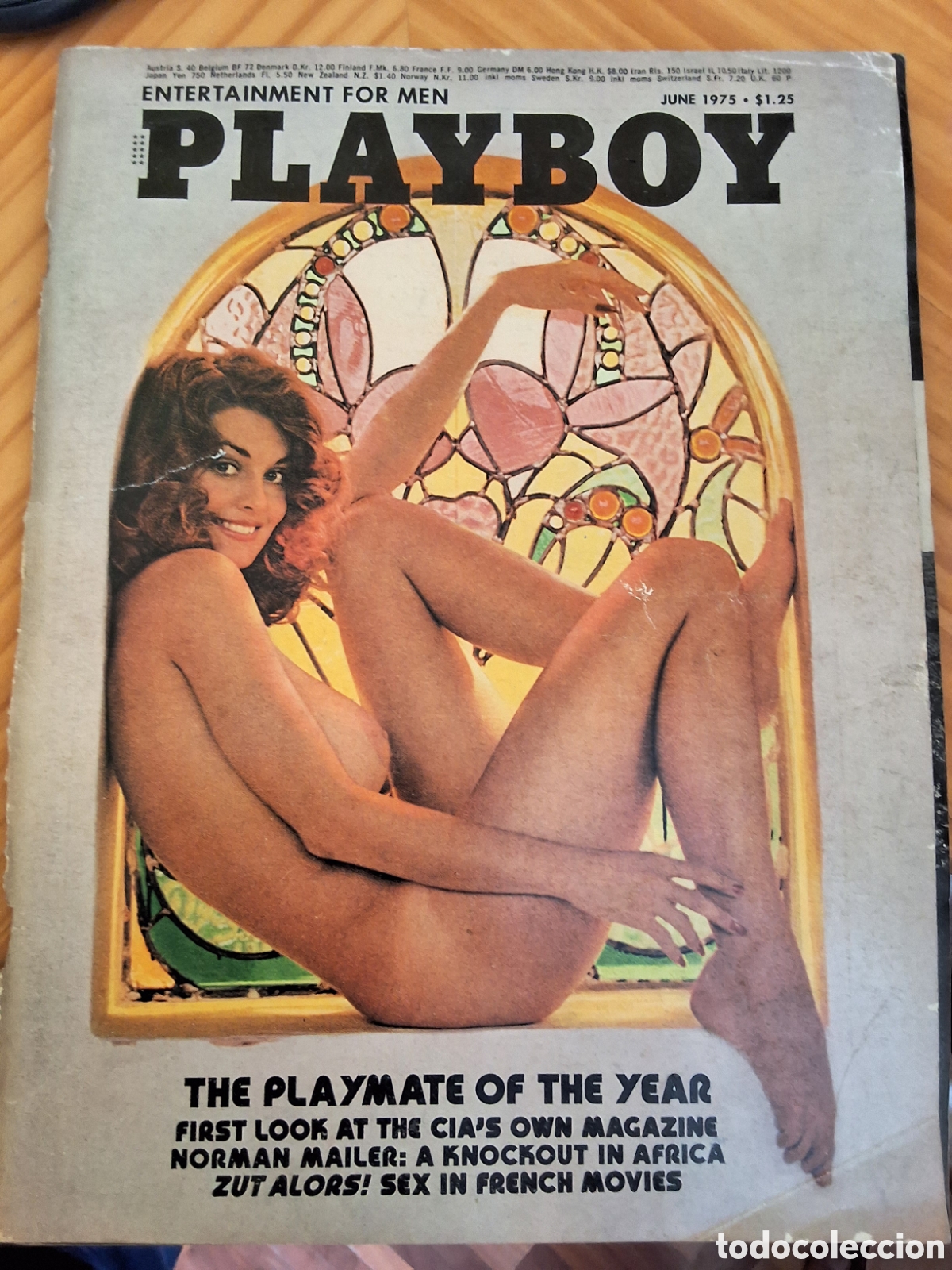 Magazines: Playboy americano mensual revista erotica desnudos mujeres 1975/6 Azizi Johari