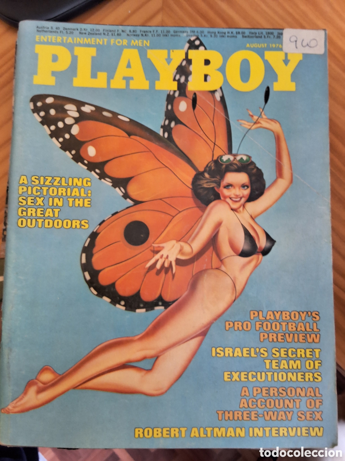 Magazines: Playboy americano mensual revista erotica desnudos mujeres 1976/8 Linda Beatty