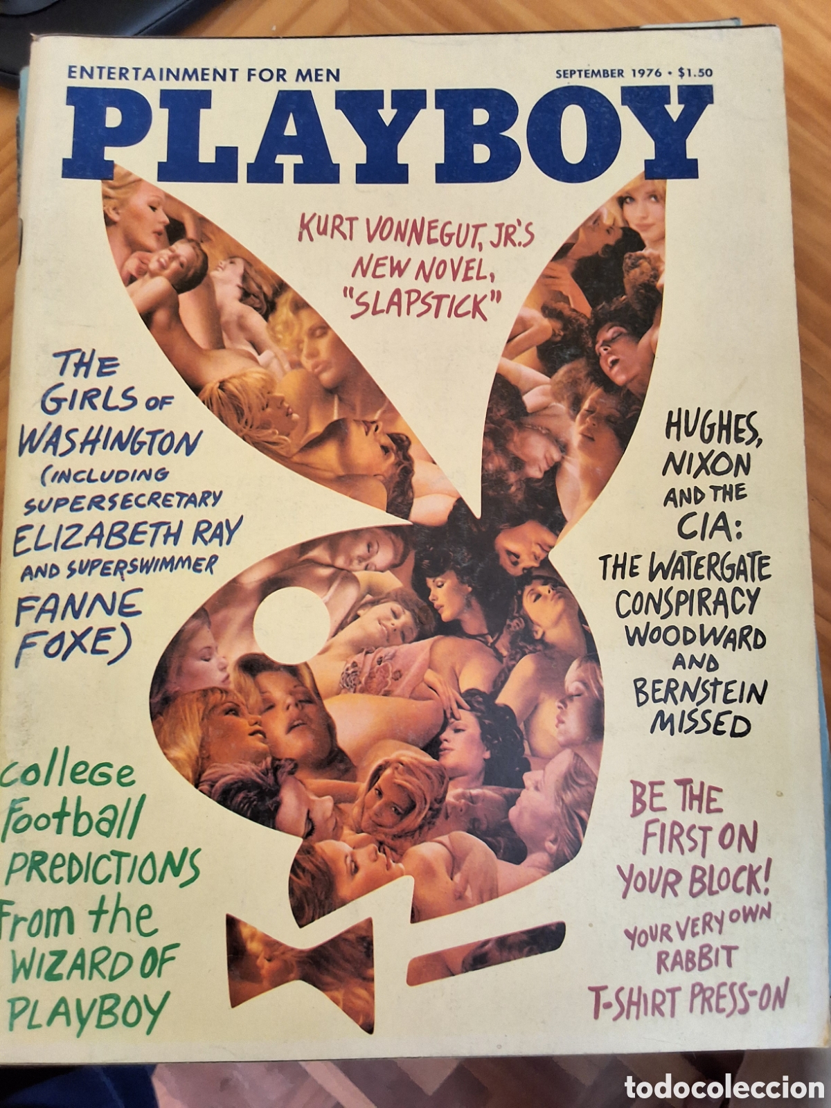 Magazines: Playboy americano mensual revista erotica desnudos mujeres 1976/9 Whitney Kaine