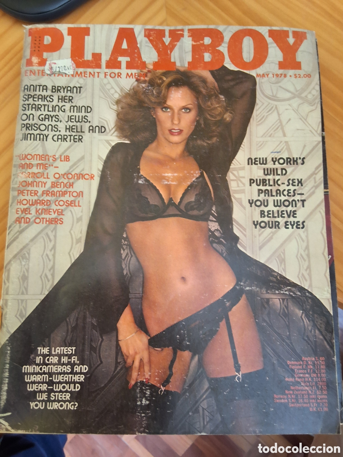 Magazines: Playboy americano mensual revista erotica desnudos mujeres 1978/5 Kathryn Morrison