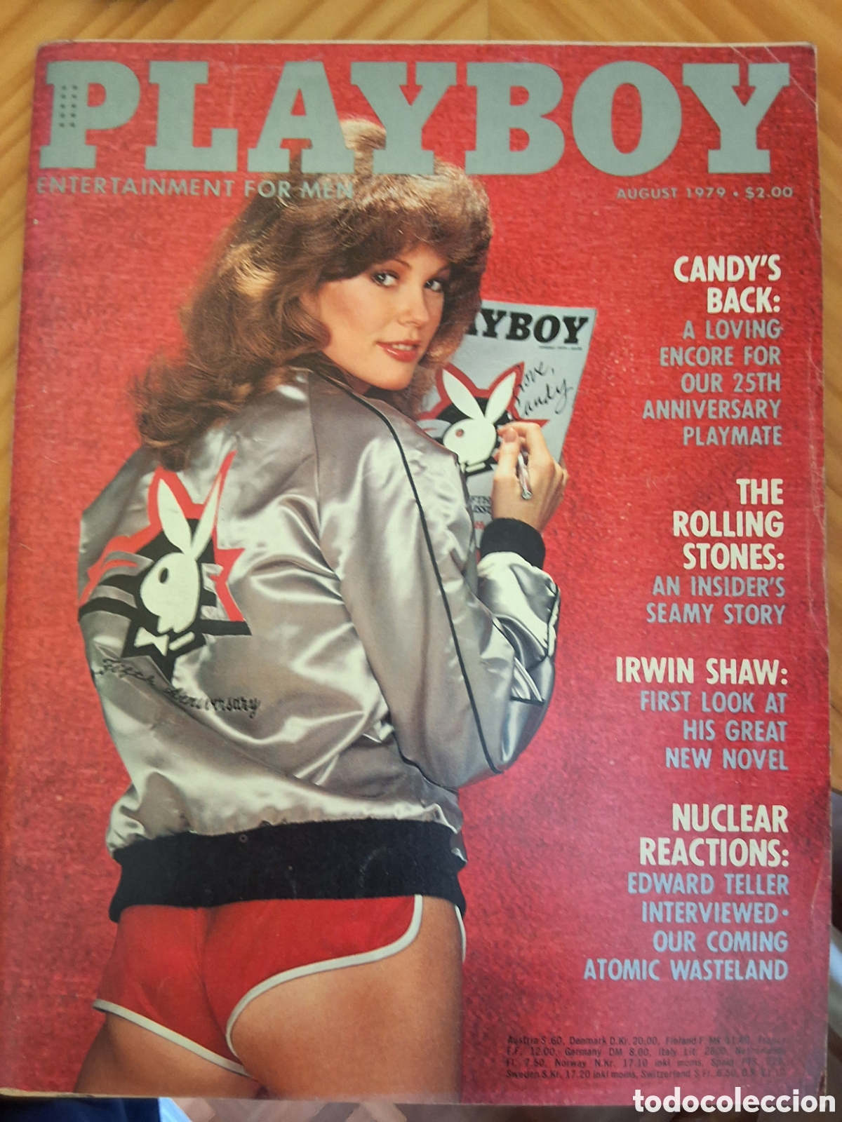 Magazines: Playboy americano mensual revista erotica desnudos mujeres 1979/8 Dorothy Stratten