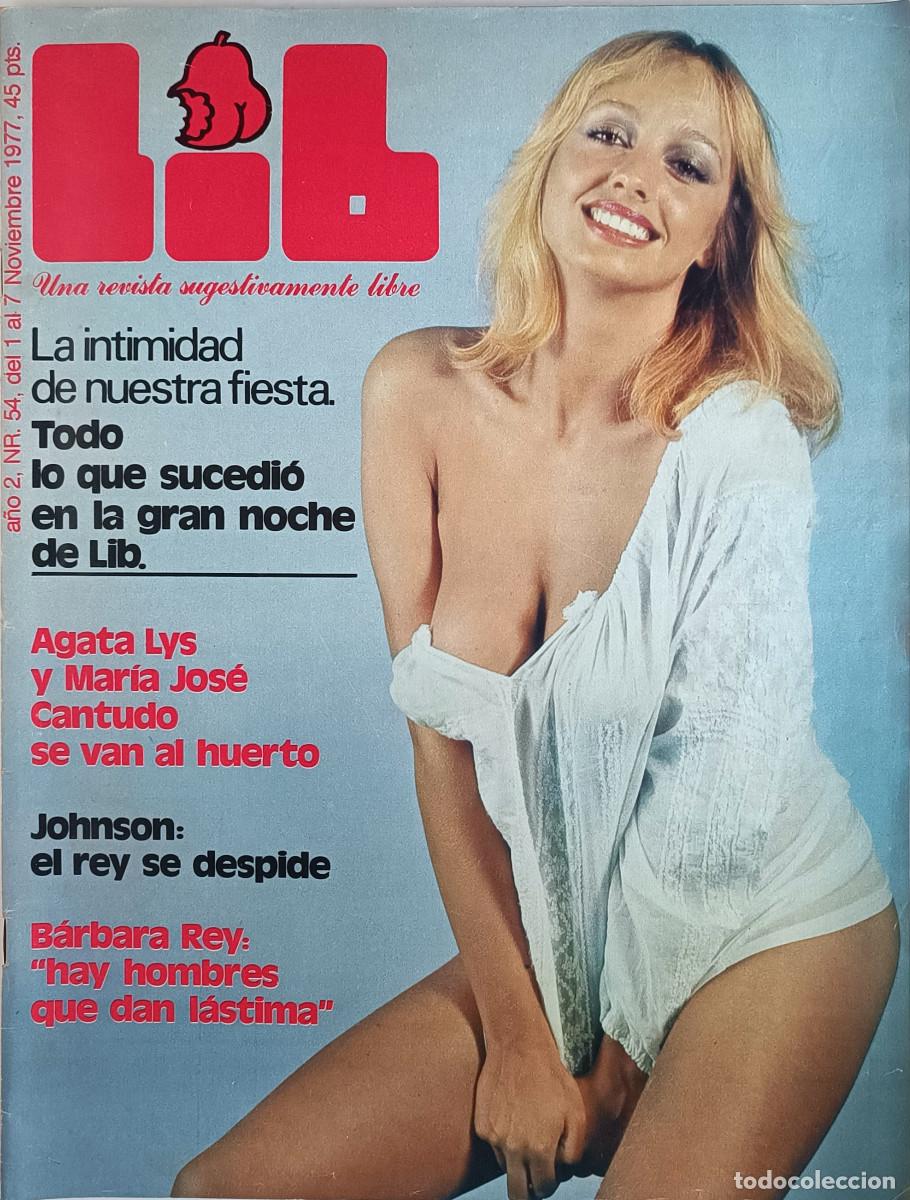 Journals: REVISTA LIB - N 54. Del 1 al 7 de Noviembre A&Ntilde;O 1977. Con B&aacute;rbara Rey desnuda