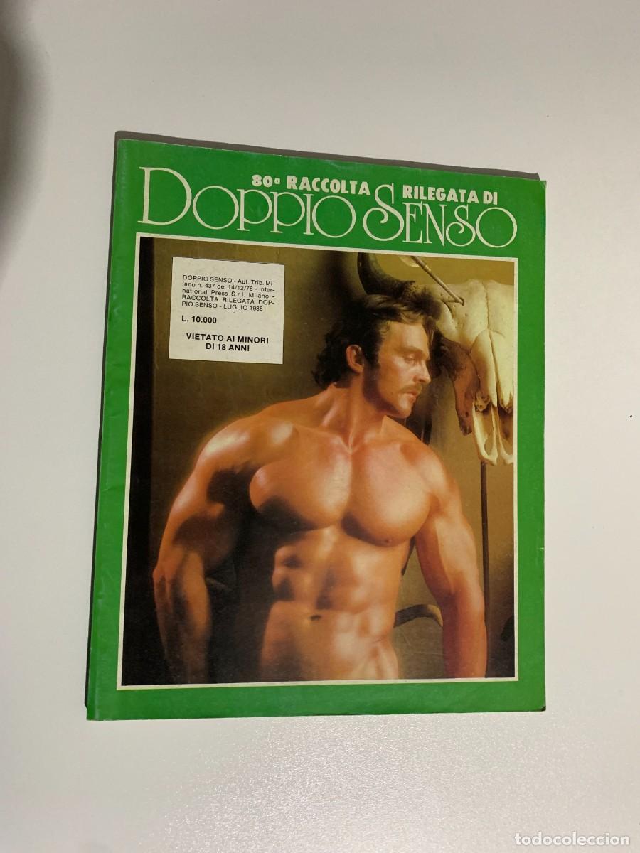 Journals: DOPPIO SENSO RACCOLTA RILEGATA N.80 GAY HOMO MAGAZINE INTERNATIONAL PRESS 1988