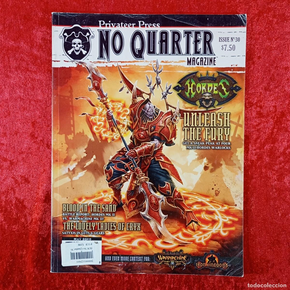 Journals: REVISTA MODELISMO - NO QUARTER MAGAZINE - PRIVATEER PRESS - NUMBER 30 - MAY 2010 / 1266