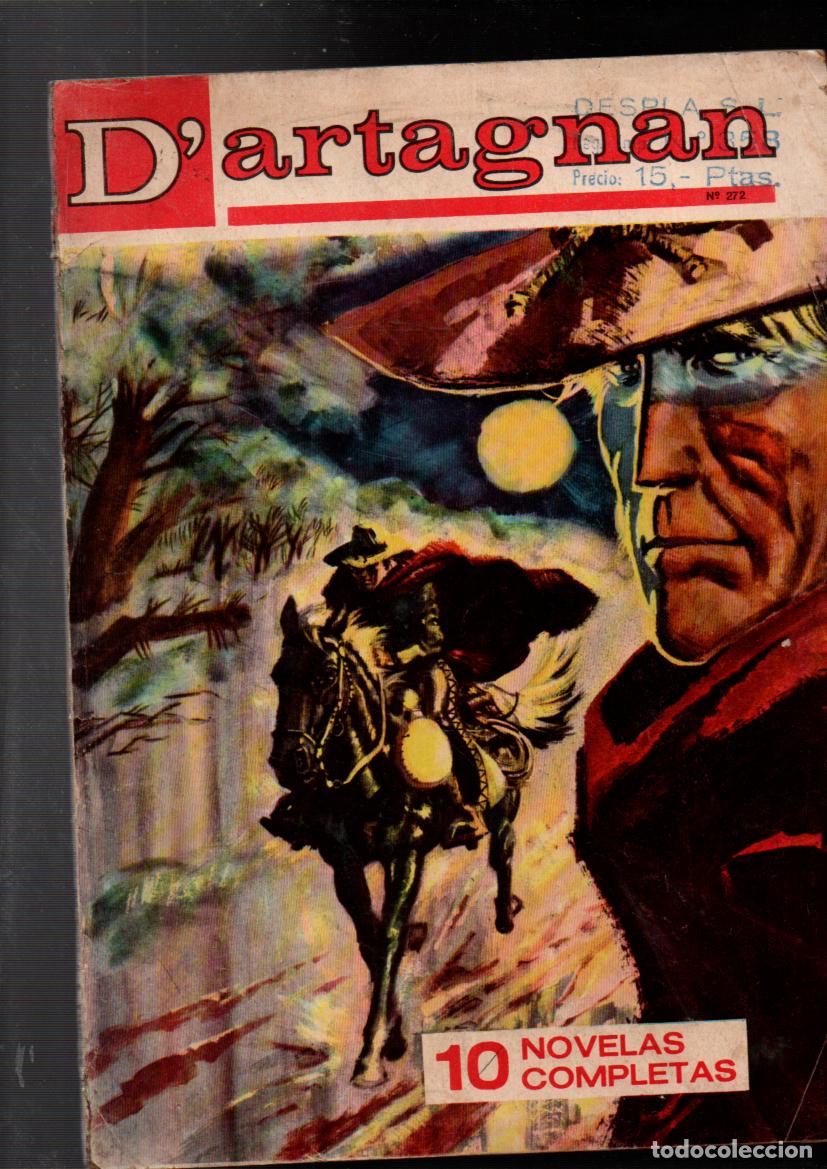 Journals: D'ARTAGNAN, N&ordm; 272. A&Ntilde;O XVI.- 10 NOVELAS COMPLETAS. PUBLICACION PARA ADULTOS