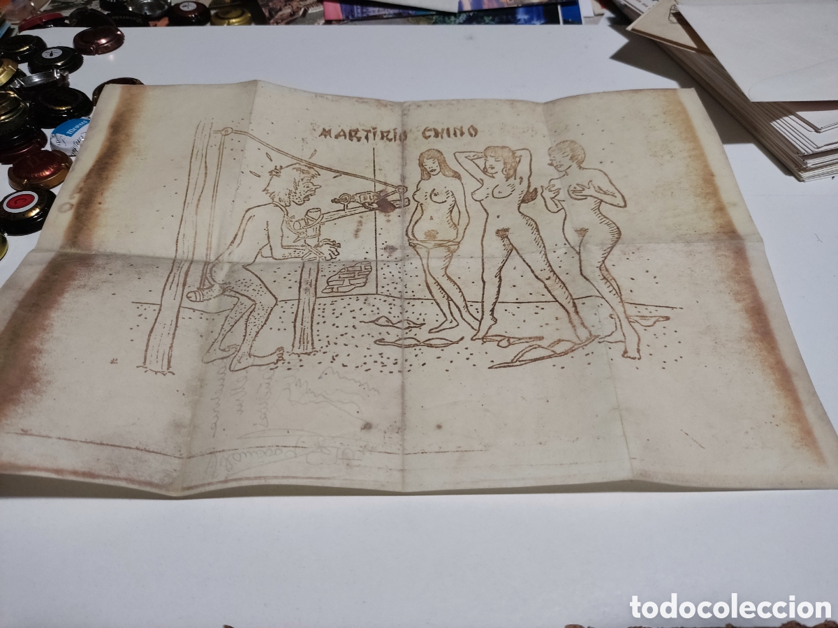 Magazines: Papel clich&eacute;? Dibujo humor porno martirio chino