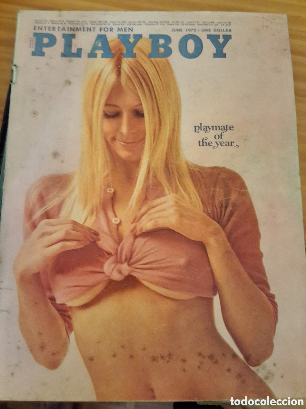 Journals: Playboy americano mensual revista erotica desnudos mujeres 1972/6 Debbie Davis