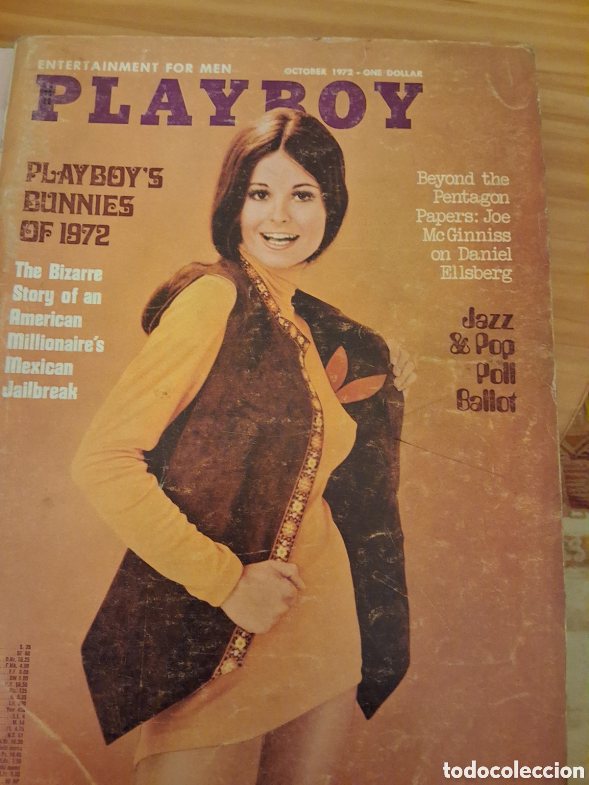 Journals: Playboy americano mensual revista erotica desnudos mujeres 1972/10 Sharon Johnson