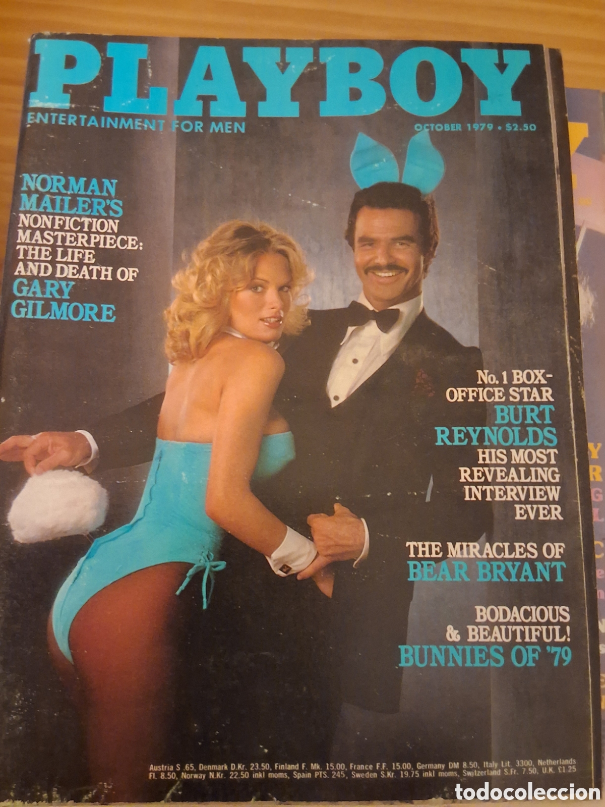 Journals: Playboy americano mensual revista erotica desnudos mujeres 1979/10 Ursula Buchfellner Fig Gangel