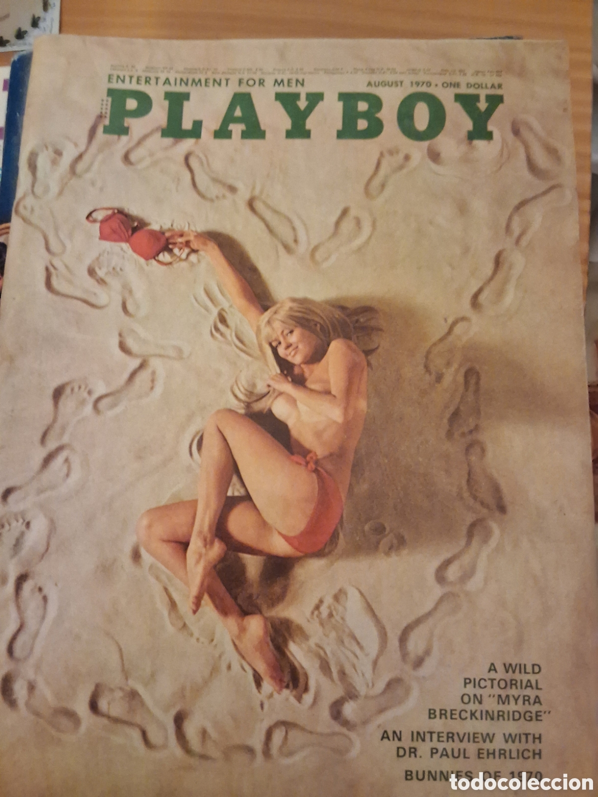 Journals: Playboy americano mensual revista erotica desnudos mujeres 1970/8 Sharon Clark