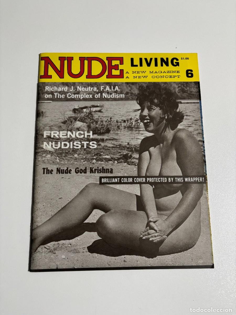 Journals: NUDE LIVING Vol.1 No.6 Naturism Nudist Elysium Magazine April 1962 California