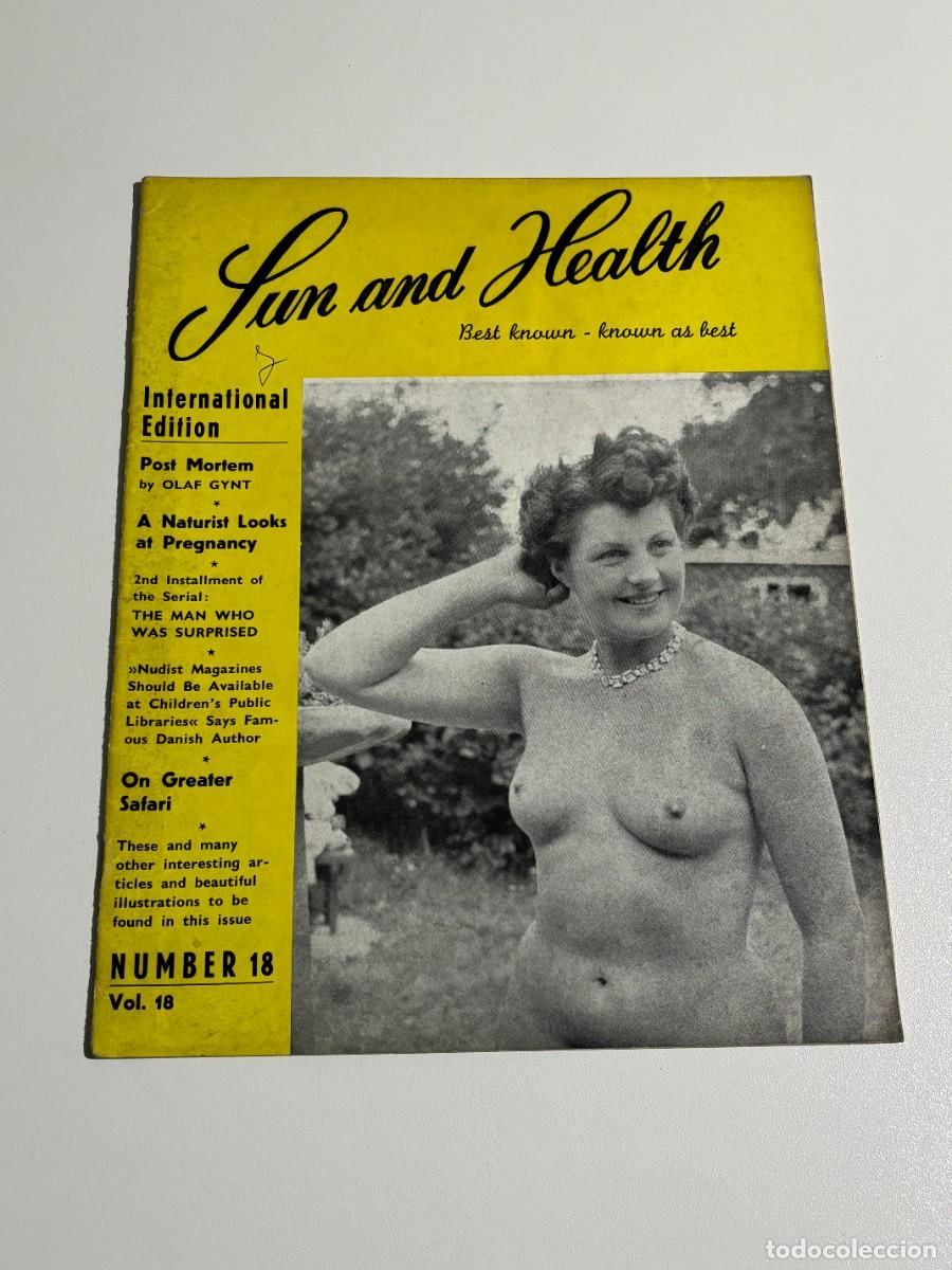 Journals: SUN AND HEALTH Vol.18 No.18 JUNE 1954 NATURISM NUDIST MAGAZINE EDITION INTERNATIONALT BLADFORLAG