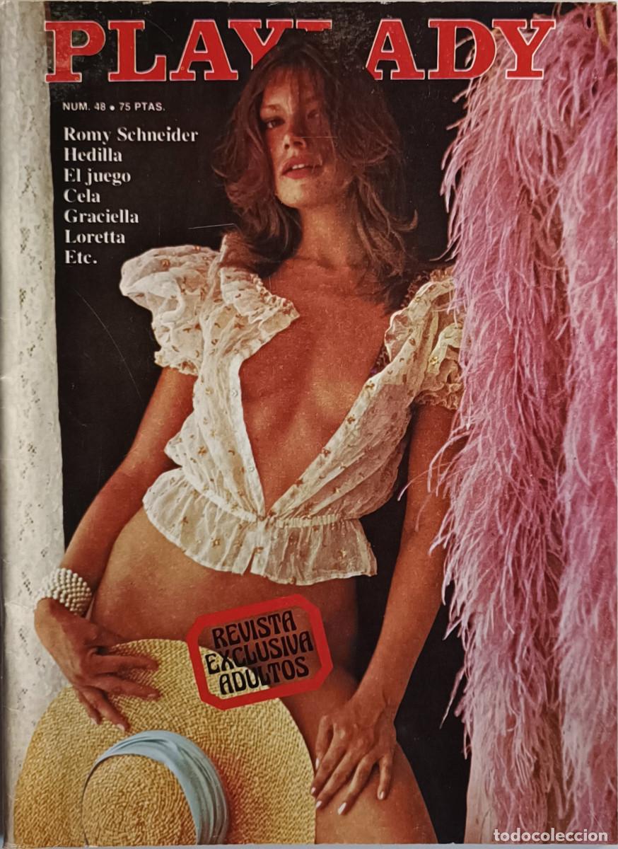 Revistas: Revista PLAY LADY N&ordm; 48 - 1977. LORETA TOVAR. ROMI SCHNEIDER