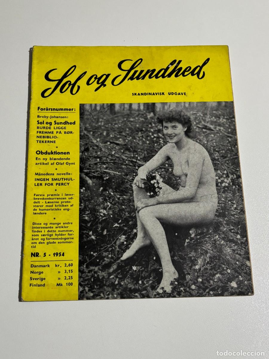 Journals: SUN AND HEALTH Vol.18 No.5 JUNE 1954 NATURISM NUDIST MAGAZINE EDITION INTERNATIONALT BLADFORLAG