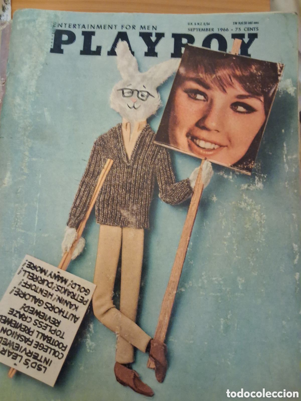 Journals: Playboy americano mensual revista erotica desnudos mujeres 1966/9 Dianne Chandler
