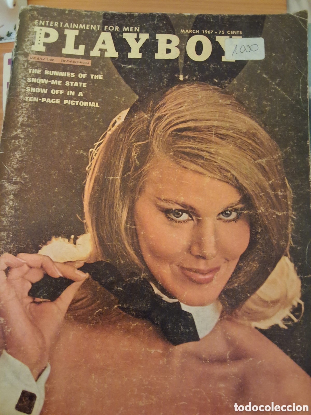 Journals: Playboy americano mensual revista erotica desnudos mujeres 1967/3 Dorothy Parker