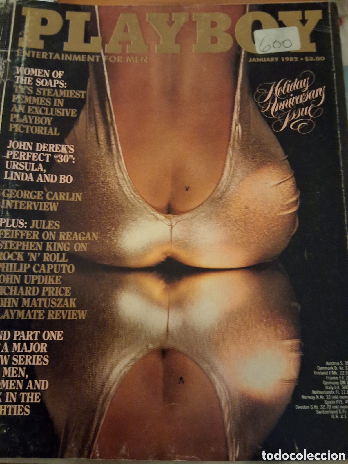 Magazines: Playboy americano mensual revista erotica desnudos mujeres 1982/1 Kimberly Mc Arthur
