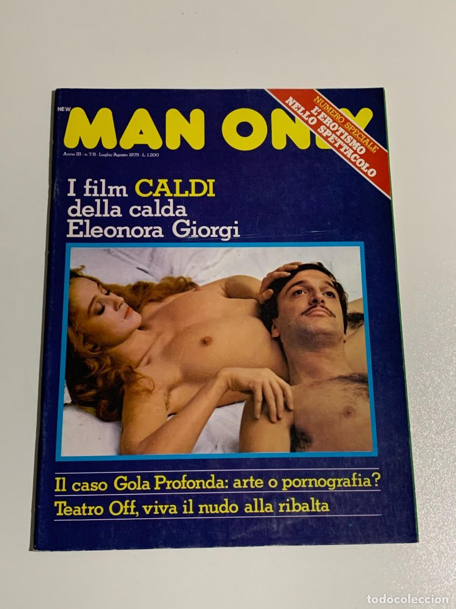 Journals: MAN ONLY ANNO III N.7-8 AGOTO 1975 LINDA LOVELACE ELEONORA GIORGI EDITORIALE SELECTA