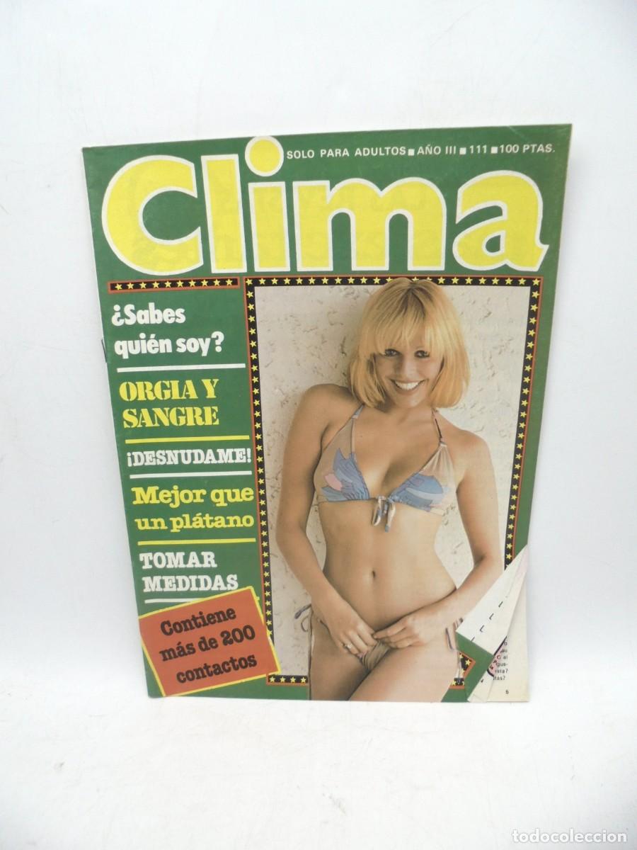 Journals: REVISTA CLIMA. SOLO PARA ADULTOS. A&Ntilde;O III. N&ordm; 111. 1979. ORGIA Y SANGRE. MEJOR QUE UN PLATANO.. LEER