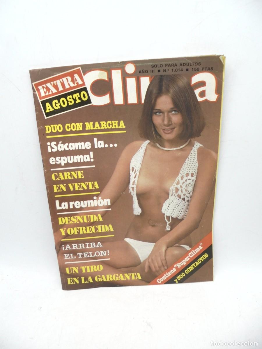 Journals: REVISTA CLIMA. SOLO PARA ADULTOS. A&Ntilde;O III. N&ordm; 1.014. 1979. DESNUDA Y OFRECIDA. UN TIRO EN LA G. LEER