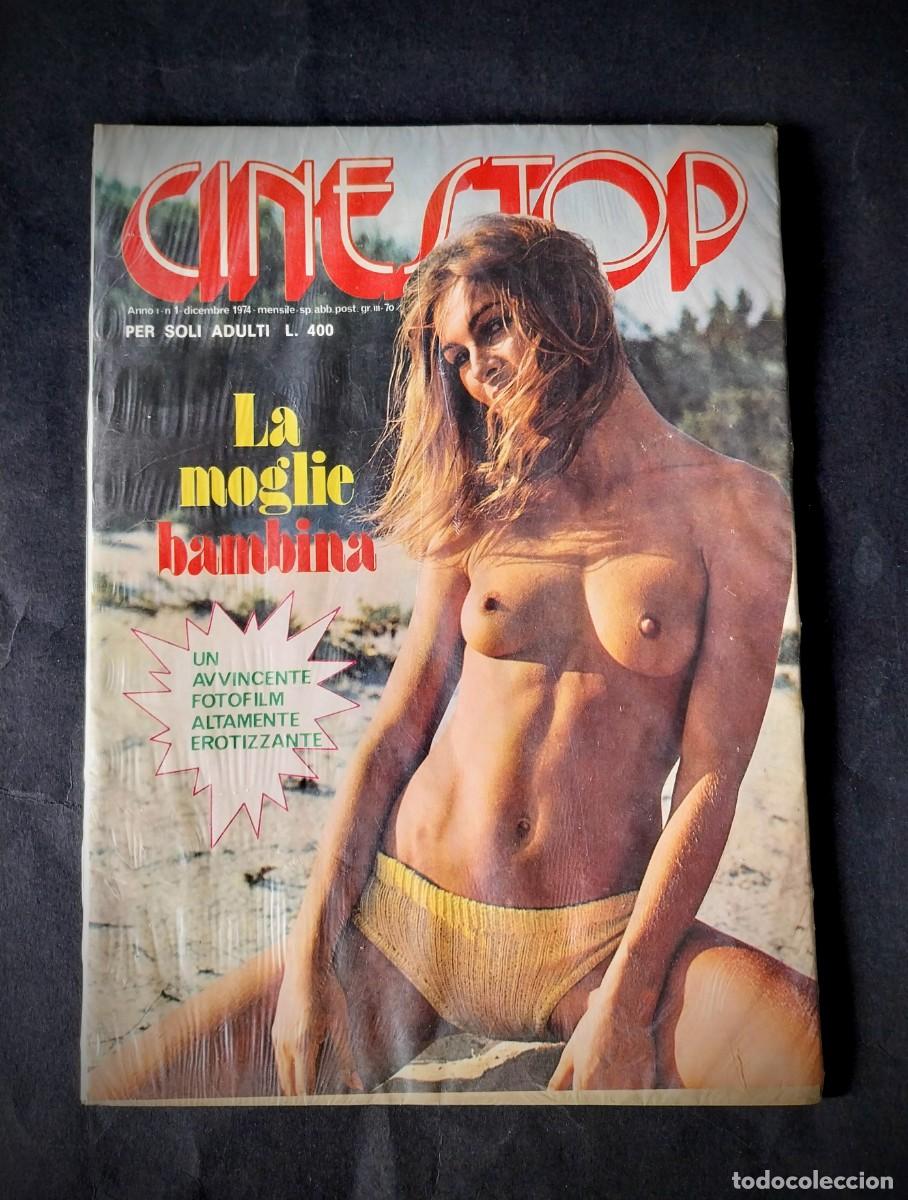Journals: CINESTOP A. I N. 1 - CINEROMANZO LA MOGLIE BAMBINA - EDIGAMMA DICEMBRE 1974 - NUOVO BLISTERATO COND