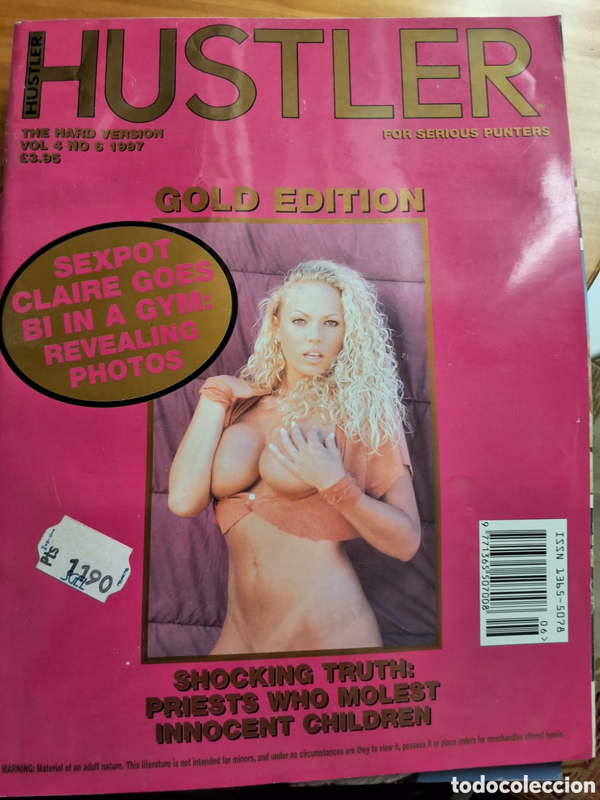 Journals: Hustler hardcore gold edition revista inglesa sexo para adultos 4/6 a&ntilde;o 1997