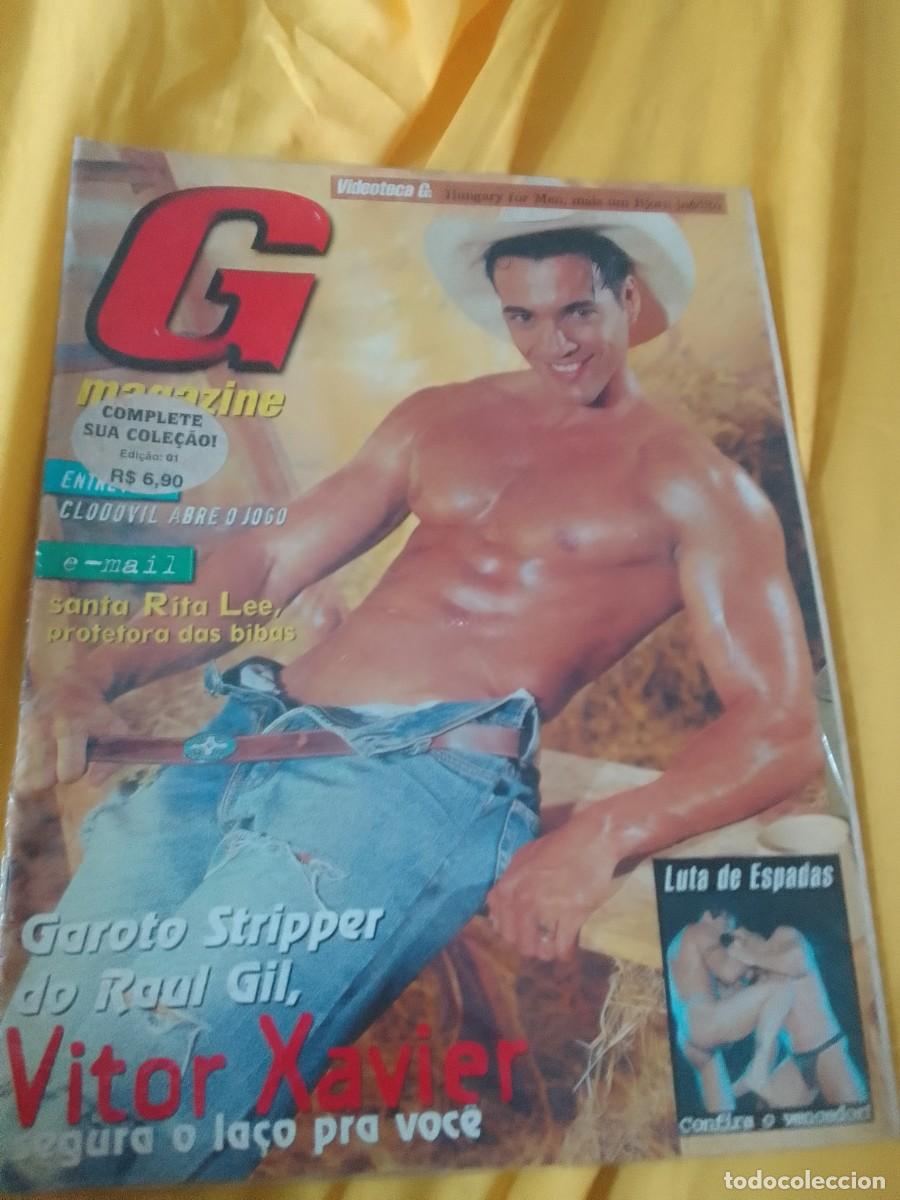 Journals: REVISTA G MAGAZINE CON VITOR XAVIER (NUEVA SELLADA)