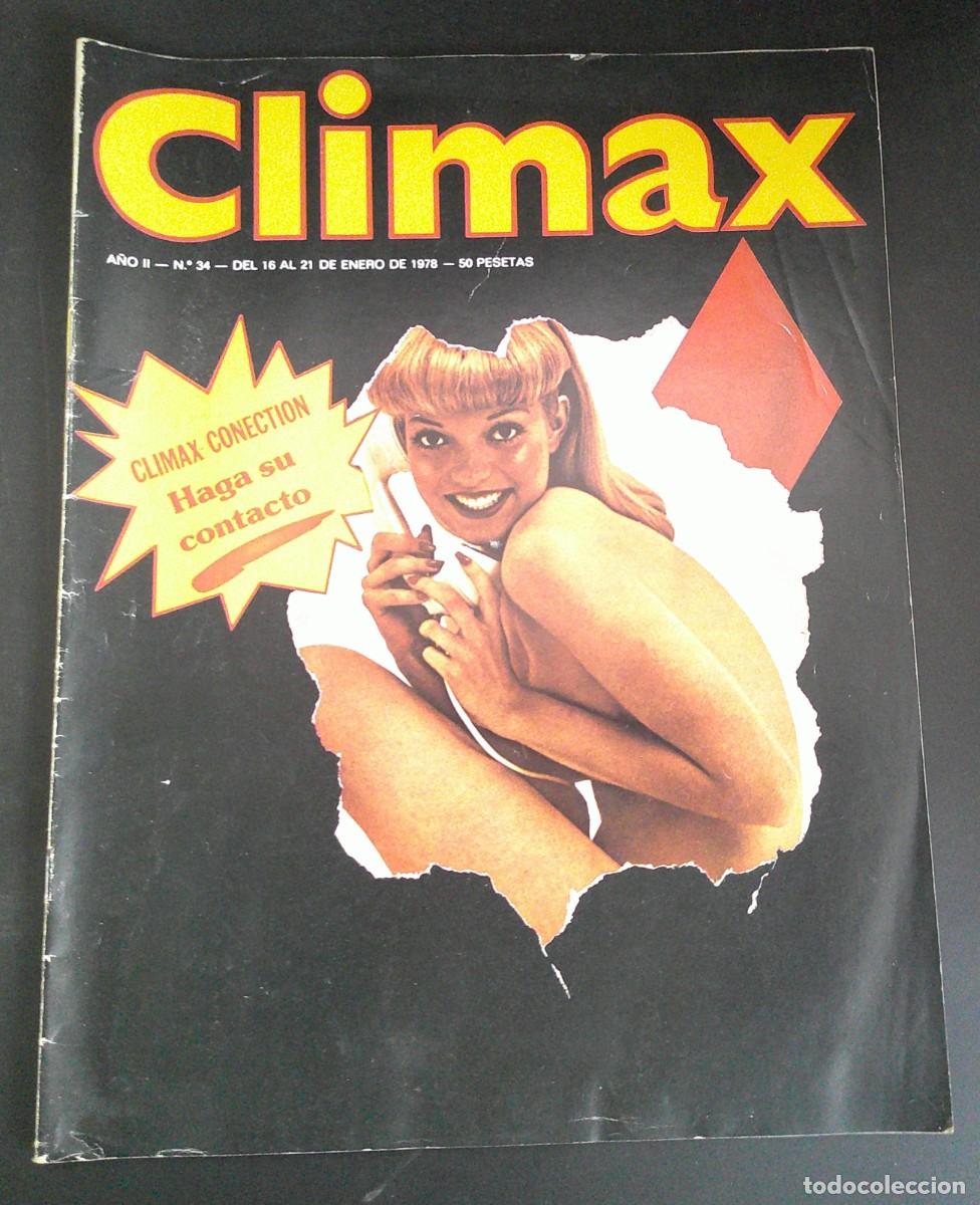 Journals: MAGAZINE ER&Oacute;TICO, CLIMAX ,N&ordm; 34 , 1978, VER FOTOS