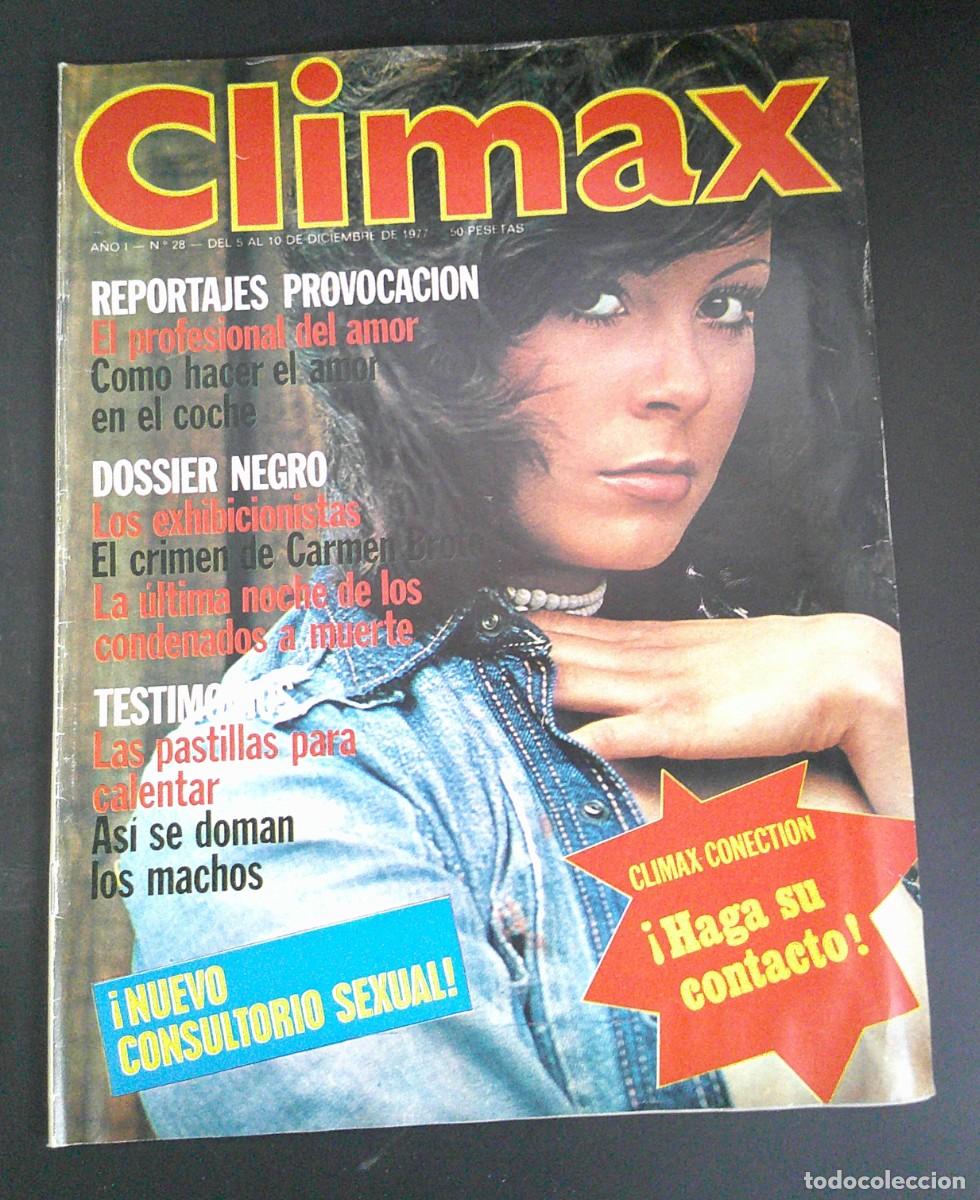 Journals: MAGAZINE ER&Oacute;TICO, CLIMAX ,N&ordm; 28 , CHRISTINE , 1977, VER FOTOS