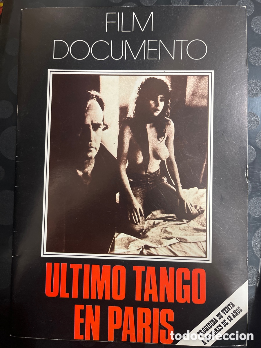 Journals: &Uacute;LTIMO TANGO EN PARIS FILM DOCUMENTO EDITA MIRASIERRA